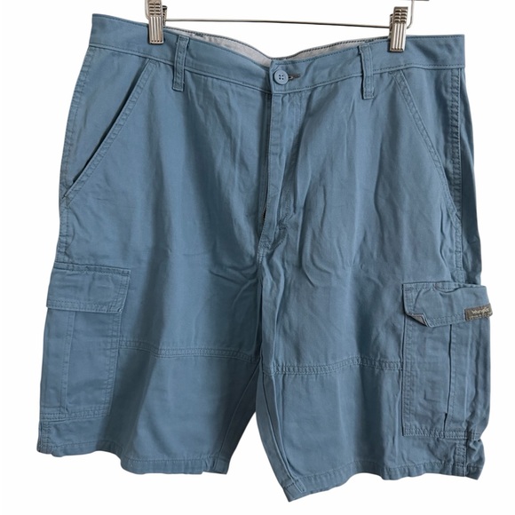 Wrangler Other - Men's Wrangler Blue Cargo Shorts